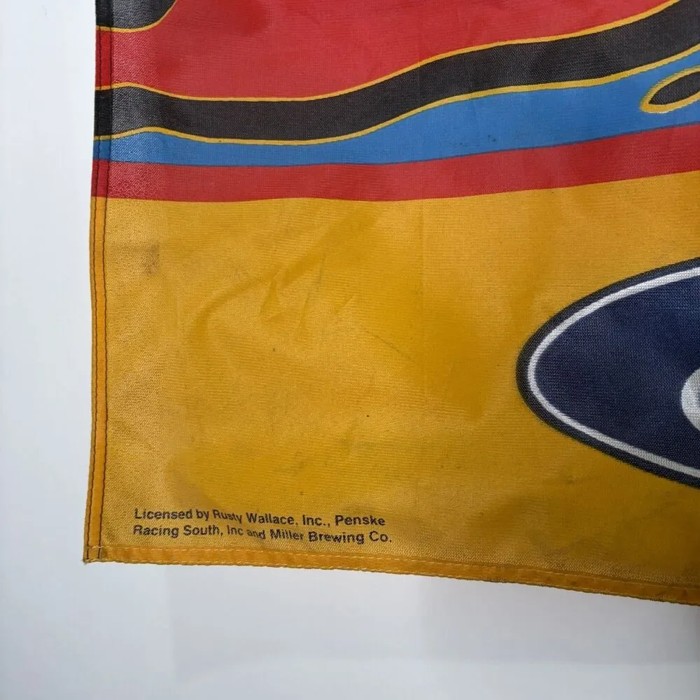 Valley Forge Rusty Wallace Ford Nascar Racing 2 Flag Banner Decor Mesh 27